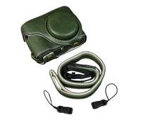 kkiuop Custodia in pelle per fotocamera Lumix ZS99 / TZ99 copertura prepuzio E7X6 copertura protettiva con base perforata