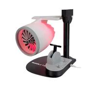 kkiuop Turbo Desktop Fan Turbofan NIKOLATOY Aggiornato Modello Motore USB Tail Device Con Luce Rossa Fan Fiamma Atomizzazione