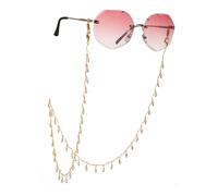 kkjoy Catene per Occhiali Lanterna Ciondolo Metallo Rame Occhiali Supporto Cinghia Occhiali da Sole Catena Cordicelle Occhiali Catena di mantenimento per Donne Ragazze