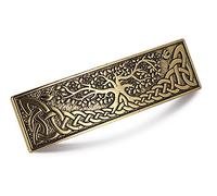 KKJOY Metallo Nodo Celtico Fermaglio Capelli Vintage Donna, Albero della Vita Mollette per Capelli Donne Ragazze, Accessori Forcine per Capelli Sposa, Spille Pinza Capelli Elegante