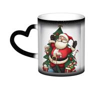 KKLWEGU Tazze da caffè in ceramica da 325 ml, tazza che cambia colore, tazza da caffè personalizzata novità tazza da caffè Merry Christmas tazza da tè tazze da caffè fresche tazze da caffè per uomini