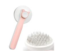 KKNE Cat Dog Brush Self-Cleaning Pet Grooming Brushes for Long and Short Hair to Remove Tangles, Dead Undercoat and Dirt Up to 95%, Will Not Scratch Fur