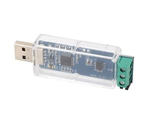KKPLZZ Adattatore Convertitore da USB a Bus CAN, Chip Non Isolato, velocità di Baud 1M, Indicatore di Stato LED a 3 Colori, con Supporto Open Source Cangaroo, per L'analisi del Pr