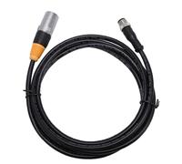 KKPLZZ Cavo Ethernet M12 RJ45, Cavo del Connettore Maschile da RJ45 a M12 5P per Automazione Industriale Sistemi di Sorveglianza degli Edifici Intelligenti (2m / 6.56ft)
