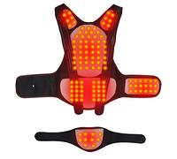 KKPLZZ Cintura di Supporto per la Schiena lenitiva, 108 Pezzi Magneti Tormalina Supporto per la Schiena autoriscaldante Tutore per la Vita Correttore posturale Tutore Lombare per Colonna vertebrale