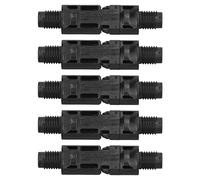 KKPLZZ Connettori di Derivazione Solare, Corpo in Plastica PPO Hardware per Stampaggio Placcato in Rame, Connettore Terminale Scheda Intestazione Maschio Femmina, con Cablaggio a (PV-BMC (1000 V))