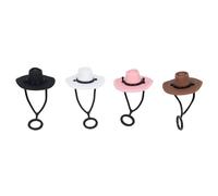 KKPLZZ Copertura in Cannuccia in Silicone, Coperchio a Punta a Prova di Perdite a Forma di Cappello Tappo di Copertura per Cannucce Riutilizzabile per Tazza (4 pezzi)