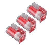 KKPLZZ Gabbia per Marcatura Queen Bee 90x35mm Strumento in Plastica con | Catcher Regina delle Api, Plastica Resistente, Funzionamento con una Sola Mano, Design Leggero, Strumento per Apicoltura,