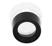 KKPLZZ Lente D'ingrandimento da Tavolo 10X, Doppia Lente, Portatile, con Design Cilindrico Ergonomico per Lettura, Ispezione di Gioielli, Stampa Tessile, Artigianato e Controllo q