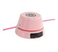 KKPLZZ Macchina Automatica Intelligente per Saltare con la Corda, Telecomando a Mani Libere con Interazione Multiplayer, Macchina per Saltare Elettrica per Principianti ADU (Rosa)