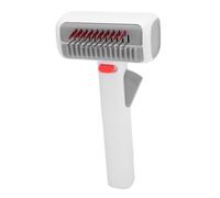 KKPLZZ Pettine Districante Autopulente, Spazzola Ergonomica Delicata per il Sottopelo di Cani e Gatti, con Denti Arrotondati in Acciaio Inossidabile per Pelo Lungo e corto.