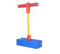 KKPLZZ Pogo Stick in Schiuma, Giocattolo per Esercizi di Equilibrio con Effetti Sonori per Bambini, Bastone da Salto per Interni Ed Esterni per Bambini per Migliorare la Coordinazione (Blu)