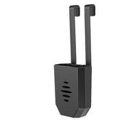 KKPLZZ Porta Tablet per Serbatoio del WC, Porta Detergente per WC Sospeso in ABS Previene L'inquinamento del Serbatoio Dell'Acqua, con Struttura Robusta per Serbatoi di Alt (Nera)