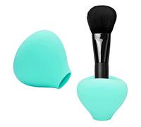KKPLZZ Proteggi pennelli da Trucco, coperture per pennelli da Trucco in Silicone Porta pennelli da Trucco Riutilizzabile Custodia Organizer per pennelli da Viaggio