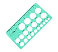 KKPLZZ Righello per Capezzoli, Strumento di Misurazione della Flangia del Seno in Silicone con Nastro Morbido da 1,5 M per la Gestione Dell'allattamento e del Corpo Dopo il Parto (Verde)