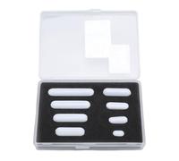 KKPLZZ Set di 8 Barre di Agitazione Magnetiche, Barre di Miscelazione con Asta di Agitazione in PTFE per Agitatore Laboratorio 10mm 15mm 20mm 25mm 30mm 35mm 40mm