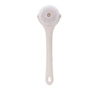 KKPLZZ Spazzola Elettrica per Doccia, Scrubber per la Schiena Impermeabile con Manico Lungo Espandibile con Massaggio Forte Ed Esfoliazione Profonda, per la Pulizia del Bagno e il