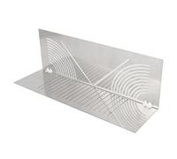 KKPLZZ Strumento per Marcare L' Angolare, Tracciatore Metallico Multiuso in Acciaio Inossidabile con Funzioni di Piegatura per Marcatura di Misurazione, per la Lavorazione dei (Piccolo 8/3,14 pollici)
