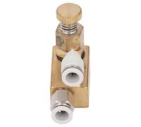 KKPLZZ Ugello in Ottone per Bordatrice, Materiale in Ottone Ad Alta Durezza con Angolo di Spruzzo di 12-15 Micron, Particelle di Spruzzo di 5-10 Micron, Portata di 0-8 Litri All'ora, per (Obliqua)