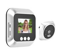 KKPLZZ Videocitofono 2,8 Pollici con Visione Notturna Grandangolare 135 Gradi, Visualizzatore Campanello Intelligente 720P per Uso Domestico