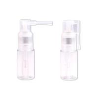 kkrrammii 2 flaconi spray per spolverino glitterati trasparenti, vuoti, multiuso, in plastica, portatili, da 35 ml, per scrapbooking, creazione di biglietti, decorazioni fai da te, trasparenti