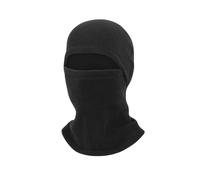 kkrrammii Passamontagna da sci, maschera invernale per il viso in pile termico, copertura integrale per sci, snowboard, motociclismo, equitazione, lavoro all'aperto, caldo cappuccio, Nero , Taglia