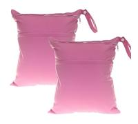 kkrrammii Sacchetti impermeabili per pannolini bagnati, 11,8 x 35,8 cm, grandi, impermeabili, con doppia cerniera, riutilizzabili, in poliestere, per pannolini per bambini, costumi da bagno, yoga