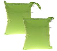 kkrrammii Sacchetti impermeabili per pannolini bagnati, 11,8 x 35,8 cm, grandi, impermeabili, con doppia cerniera, riutilizzabili, in poliestere, per pannolini per bambini, costumi da bagno, yoga