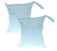 kkrrammii Sacchetti impermeabili per pannolini bagnati, 11,8 x 35,8 cm, grandi, impermeabili, con doppia cerniera, riutilizzabili, in poliestere, per pannolini per bambini, costumi da bagno, yoga