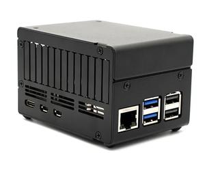 KKSB Cases KKSB Case for Raspberry Pi 5 with Space for Hats, Add-on Boards, Cooler and NVMe Hats