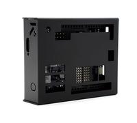 KKSB Chassis per Arduino Uno Q, alluminio anodizzato nero