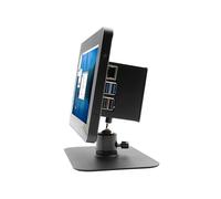 KKSB Supporto In Metallo Per Raspberry Pi 5 Touch Display Con Spazio Per Cappelli E Raffreddatori A Basso Profilo