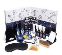 KKSJK Calendario Avvento 2025 Uomo, 24pcs Set Regalo di Natale per la Cura Della Barba, Capelli, Viso e Corpo, Kit da Barba Uomo, Skin Care Uomo Kit, Calendario Avvento Uomo Bellezza