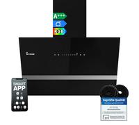KKT KOLBE Cappa aspirante inclinata EASY6005SM, 60 cm, nero