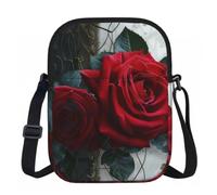 kkvhhyuo Borsa a tracolla da donna, mini portafoglio con cerniera e tracolla regolabile (mucchi di farfalle monarca arancioni), Arte gotica delle, Taglia unica
