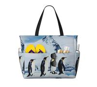 kkvhhyuo Grande borsa da spiaggia con stampa di tasti di pianoforte con note musicali, borsa da spiaggia pieghevole con cerniera e tasca, borsa per la spesa riutilizzabile per donne, borse tote per