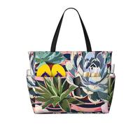 kkvhhyuo Grande borsa da spiaggia con stampa patriottica dei soldati militari statunitensi, borsa da spiaggia pieghevole con cerniera e tasca, borsa per la spesa riutilizzabile per donne, borse tote
