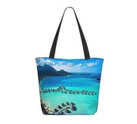 kkvhhyuo Grande borsa tote da donna, bella stampa fenicotteri rosa, borsa a tracolla con cerniera, borse da lavoro per lavoro, università, viaggi, scuola, shopping, spiaggia