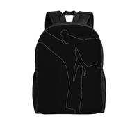 kkvhhyuo Little Tiger in Space Print Zaino leggero per computer portatile, casual, per scuola secondaria, per viaggi, scuola, escursionismo, passeggiate, Karate-highkick-icona, One Size, Casual