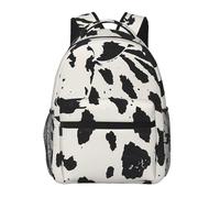 kkvhhyuo Zaino casual con stampa a farfalla viola, leggero, casual, da viaggio, per uomini e donne, per la scuola, per ragazzi e ragazze, Mucca Spot, One Size, Zaino daypack