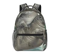 kkvhhyuo Zaino casual con stampa matematica, leggero zaino da viaggio per computer portatile, per uomini e donne, zaino per la scuola per ragazzi e ragazze, Conigli Manate, One Size, Zainetto