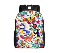 kkvhhyuo Zaino da scuola con stampa orchidee, leggero, per libri, laptop, per uomini e donne, borsa da viaggio per scuola, lavoro., Animali messicani Otomi, One Size, Zainetto