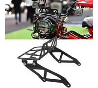 KKZOL Moto Anteriore Rack Faro Superiore Guardia di Ricambio per Honda CT125 Trail 125 Hunter Cub Frontale Portapacchi Staffa Supporto