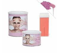 KL PRODOTTO PER LA depilazione CERA ROIAL barattolo 400 ml confezione da 6 barattoli varie profumazioni (TITANIUM ROSA)