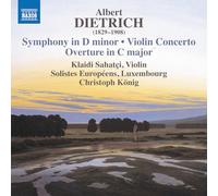 Audio Cd Albert Dietrich - Symphony In D Minor, Violin Concerto, Overture In C M