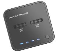 Klaisy Adattatore per unità a stato solido con interfacce USB 3.1 Gens2 ad alta velocità Supporta SATA/PCIe Semplifica i processi di copia dei dati