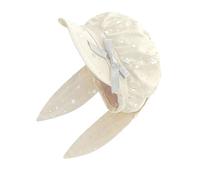 Klaisy Berretto fatto a mano con orecchie di coniglio cappello da pittore per berretti unisex per il tempo libero all'aperto bella foto puntelli quotidiano cappello, Beige, Taglia unica