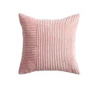 Klaisy Cozys - Federa per cuscino in velluto a coste, con cerniere invisibili, per aggiungere comfort e stile a qualsiasi spazio abitativo, color crema, in velluto a coste con cerniere invisibili