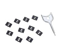 Klaisy I blocchi delle porte USB rimovibili proteggono la porta del computer da accessi non autorizzati e copertura resistente ai danni ambientali