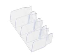 Klaisy Scaffale di immagazzinaggio del bagno di rilascio del disordine per lozioni materiali di polistirene costruzione parete soluzione multi slot lozione per le mani cremagliera del bagno
